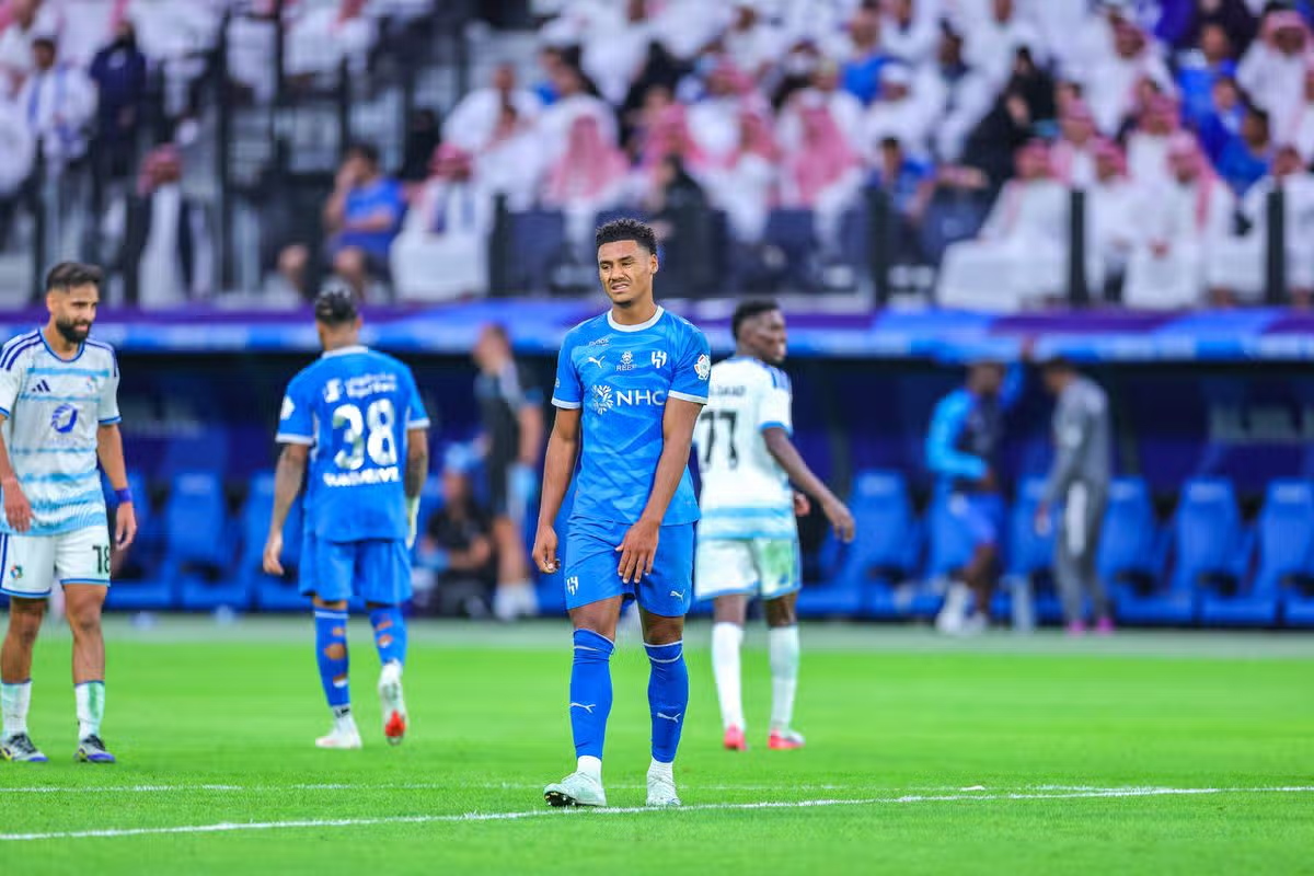 Ollie Watkins during his early spell with Al Hilal