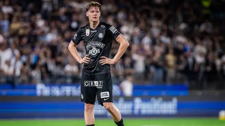 Sturm Graz midfielder Weinhandl ahead